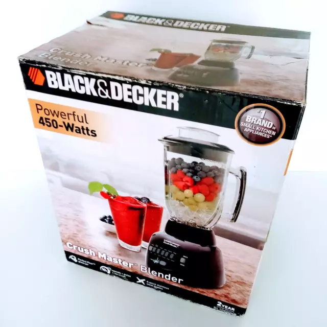 Black & Decker BL12475B Black Crush Master Blender 