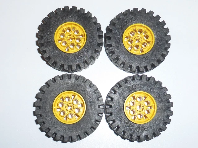 Lot Roues LEGO TECHNIC 20x30 Wheels 4266C02 Sets 8862 8853 8854