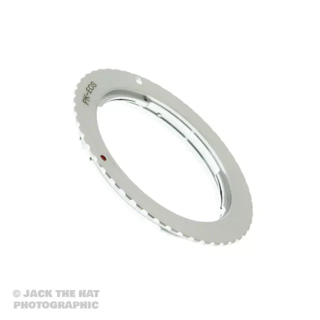 Professional Pentax to Canon EOS EF / EF-S Lens Mount Adapter Ring. PK Adaptor.
