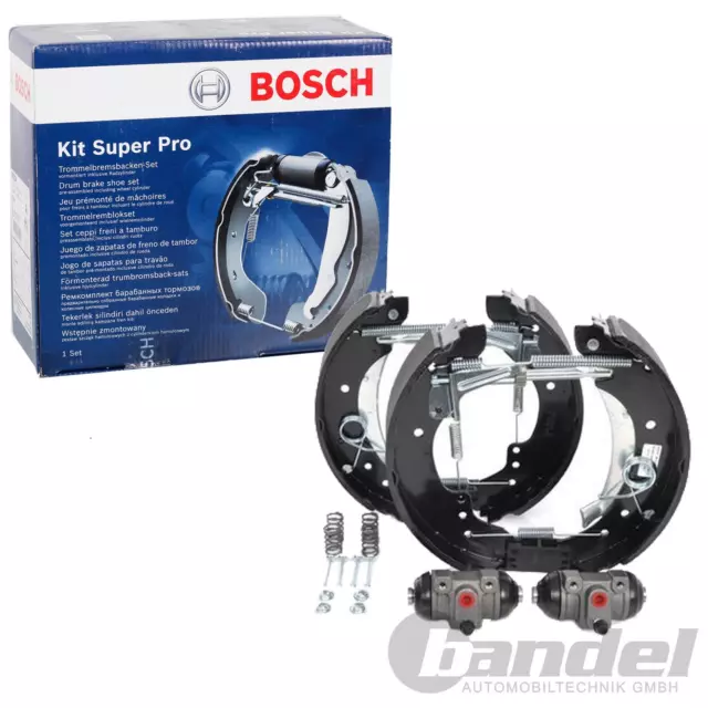 BOSCH BREMSBACKENSATZ KIT SUPERPRO HINTEN für CITROEN JUMPER PEUGEOT BOXER FIAT