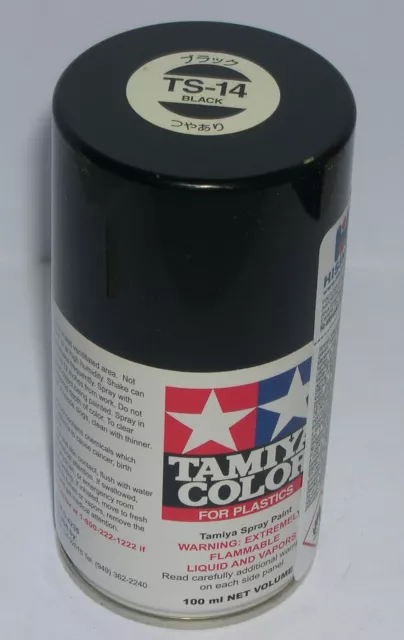 Tamiya 85014 TS-14 Black Spray Paint / Tamiya USA