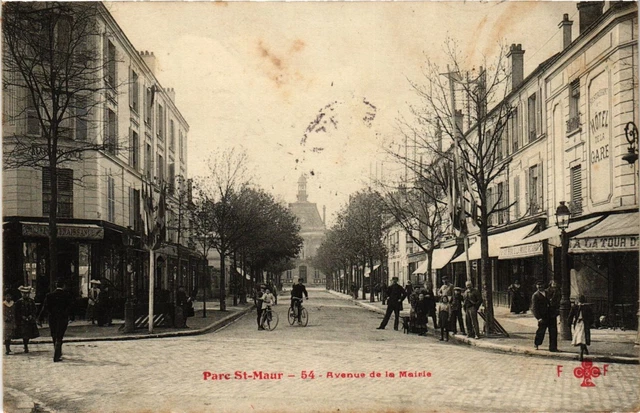 CPA Parc St-MAUR - Avenue de la Mairie (659365)