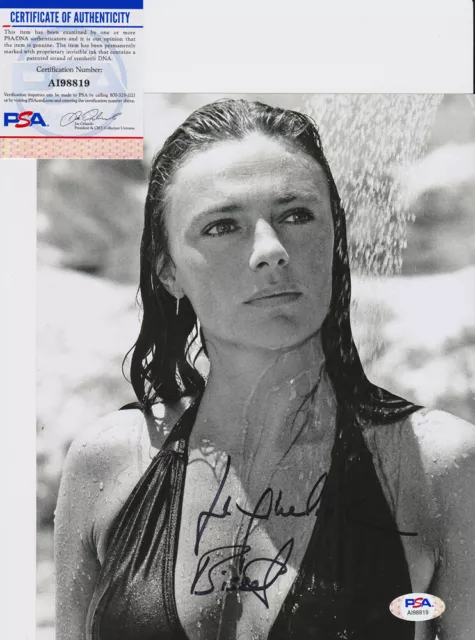 Jacqueline Bisset Sexy Actress Signed Autograph 8x10 Photo Psa Dna Coa