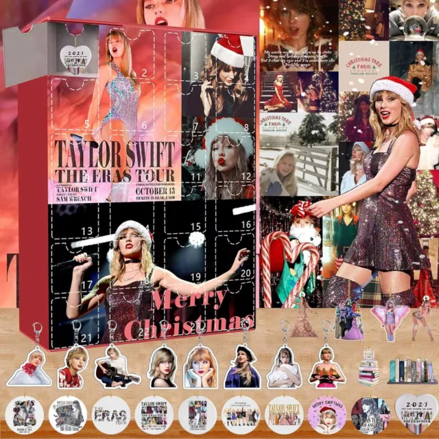 TAYLORSWIFT ADVENT CALENDAR 2024 Christmas Holiday Birthday Countdown