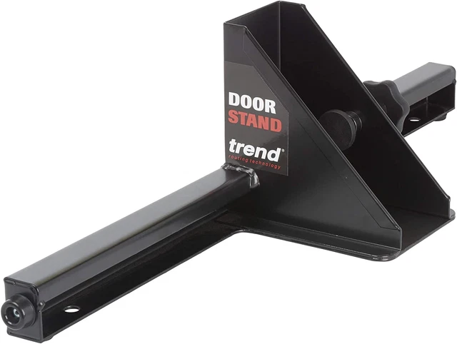 Herramienta de carpintería con soporte de puerta Trend para instalación de bisagras e puertas, 32 - 55 mm