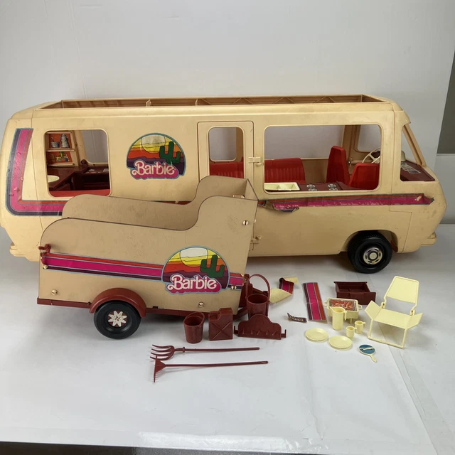 BARBIE MATTEL 1970S Western Star Traveler Horse Trailer 80.00 PicClick