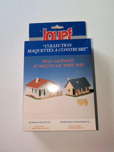 JOUEF maquette RARE maison de week end et maison landaise