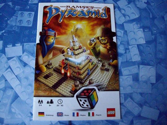 LEGO GAMES Ramses Pyramid 3843 Instructions Only EUR 3,43