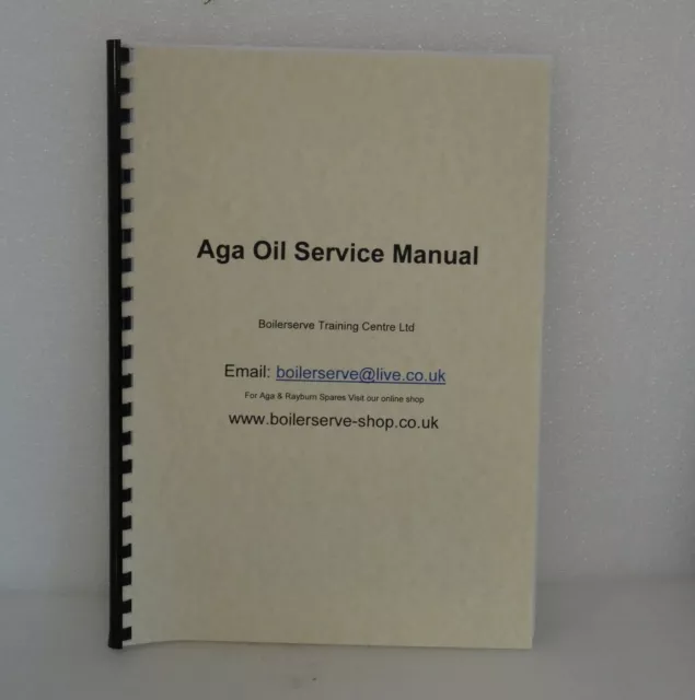 Aga   Service Manual For oil Vaporising Burners OC, OCB