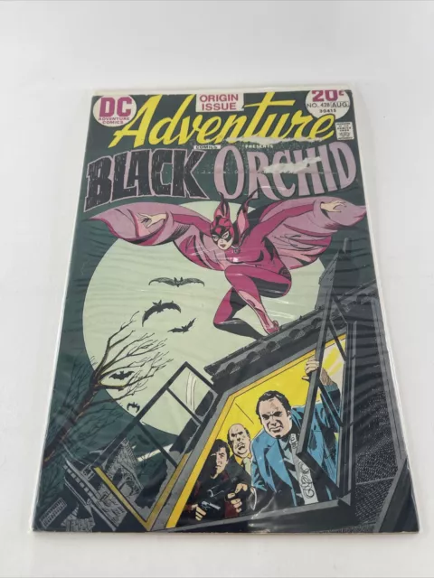 Adventure Comics 428 DC Comics 1973 1st Black Orchid Origin Issue