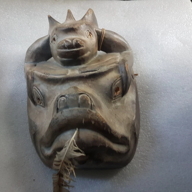 1954 Native Canadian Tribal Mask