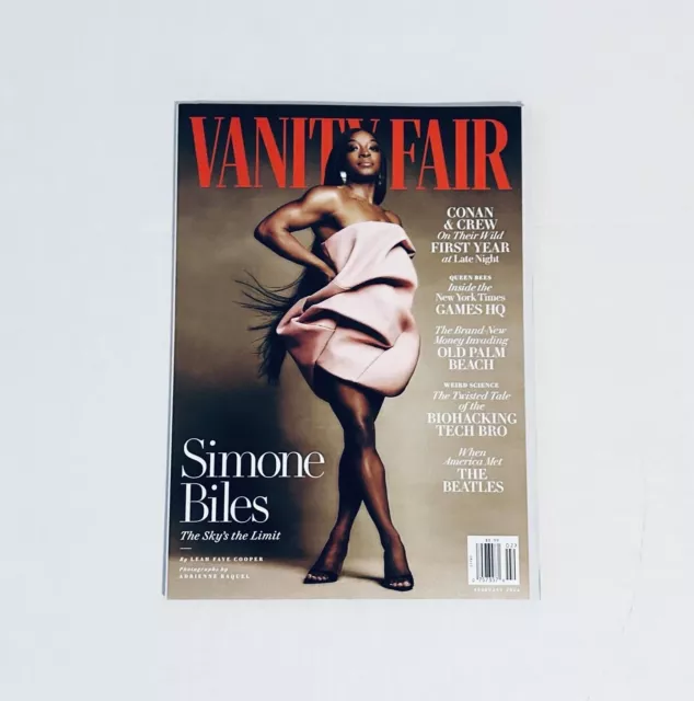 VANITY FAIR MAGAZINE February 2024 Simone Biles 9.99 PicClick