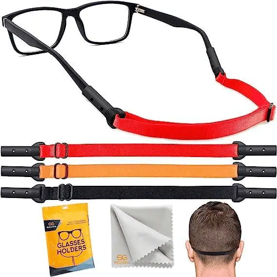 Glasses Strap Holder No Tail Eyeglass Cord Adjustable String M Size 13 inch  2pcs