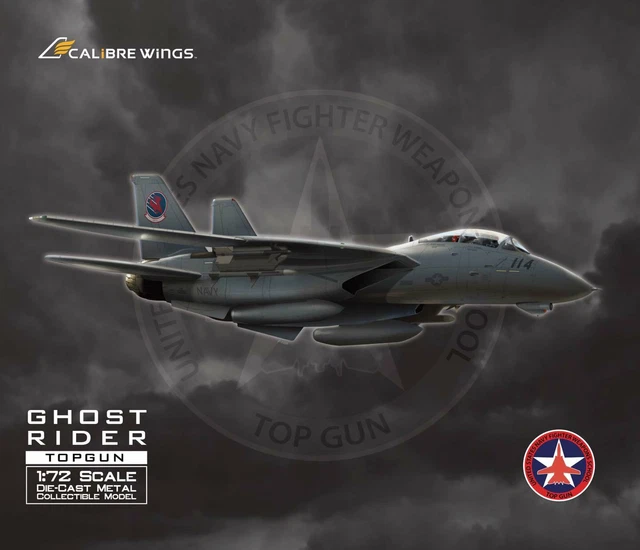 TOP GUN F14A VF1 ''Maverick & Goose'' 172 Calibre Wing Diecast CA72TP07 £135.79 PicClick UK