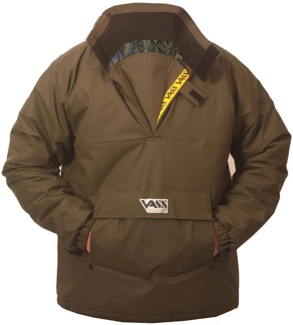 Vass Team 175 WINTER EDITION Smock Khaki Green Waterproof * Fishing Smock *