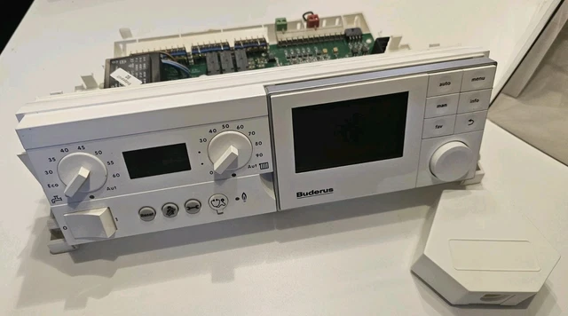 BUDERUS LOGAMATIC REGELUNG RC 10 mit Controller RC 300 und neuen ...