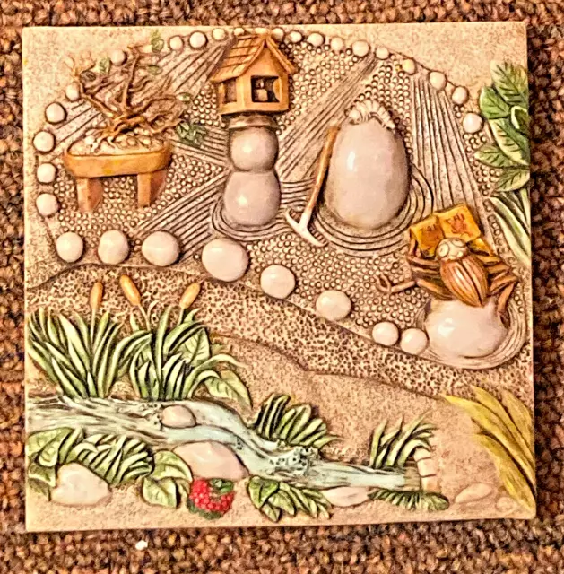 Picturesque Harmony Kingdom Byron's Secret Garden “Zen Garden” Magnet Tile