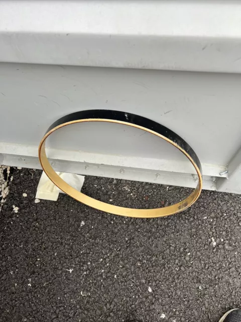 Free P&P. 22” Wooden Bass Drum Rim Hoop