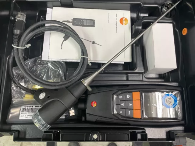 Testo 320 - Super efficient flue gas analyzer (Order-Nr.  0632 3220)