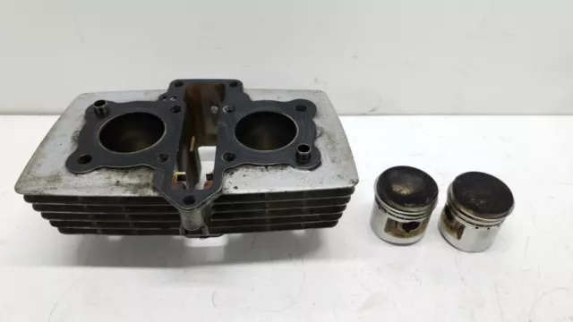 Cylindre & pistons Honda CM 125 Custom 1997 Réf : 12100-KC2-681 Cylinder