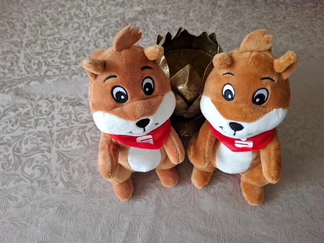Cornelissen Plüsch-Eichhörnchen – Ca. 16 Cm, Braun, Kuschelweich, Kein Spielzeug Für Tiere