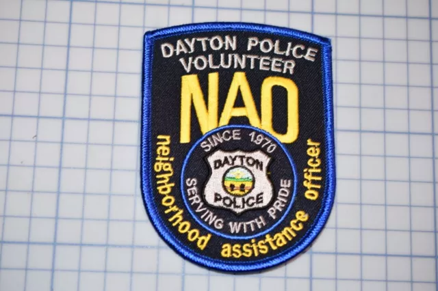 Dayton Ohio Police Volunteer Patch