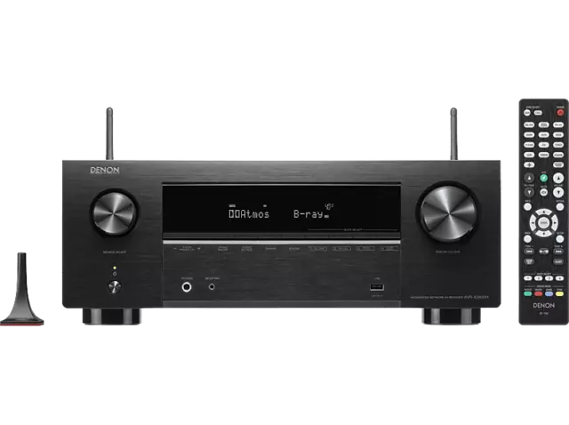 DENON AVR-X2800H AV-Receiver (7.2 Kanäle, Schwarz)