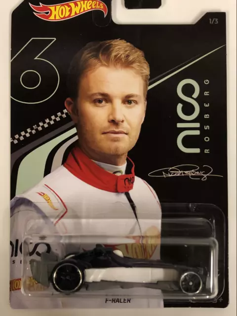 VERY RARE Manufacture Error Nico Rosberg F1 Racer Wheels GGC34 New