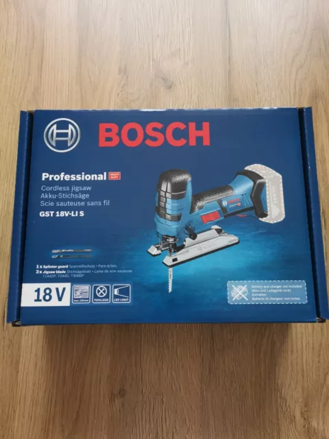 Bosch Professional System Akku-Stichsäge GST 18 V-LI S