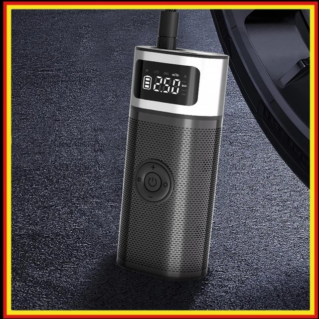 120W Pompa Di Aria Per Auto Senza Fili/cablato Elettrico Pneumatico Pompa Gonfia - Foto 4