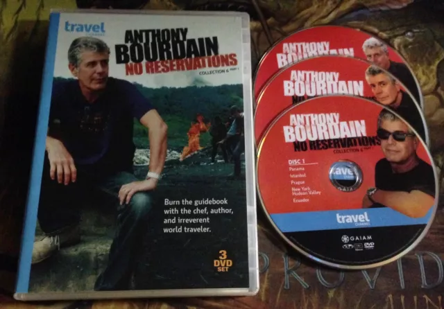 Anthony Bourdain: No Reservations Collection 6 Part 1 DVD