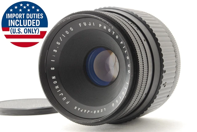 EXC+5] FUJI FUJICA FUJINON S 100mm f3.5 Lens Silver For G690