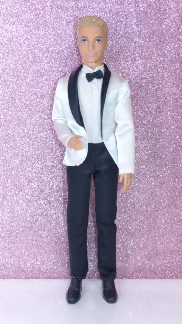 Barbie Ken Poupée Doll N° Drj88 Dhc36 Mattel 2015 Wedding Set Groom Be A Dreamer