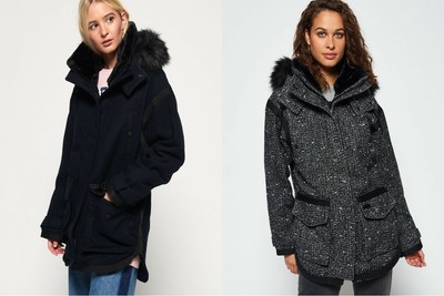 SUPERDRY Fjord ovoïde Parka Manteau 