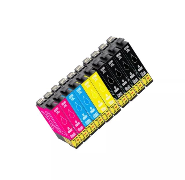 10x Tinte Patronen für Epson 603 XL Seestern Expression XP 2100 XP 2105 XP 3100 3