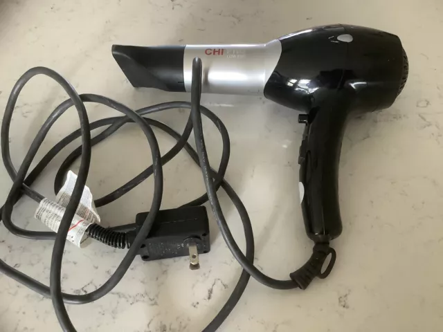 Chi Pro Low EMF 1500 W Professional Hair Dryer GF1505 Ionic Technology Black