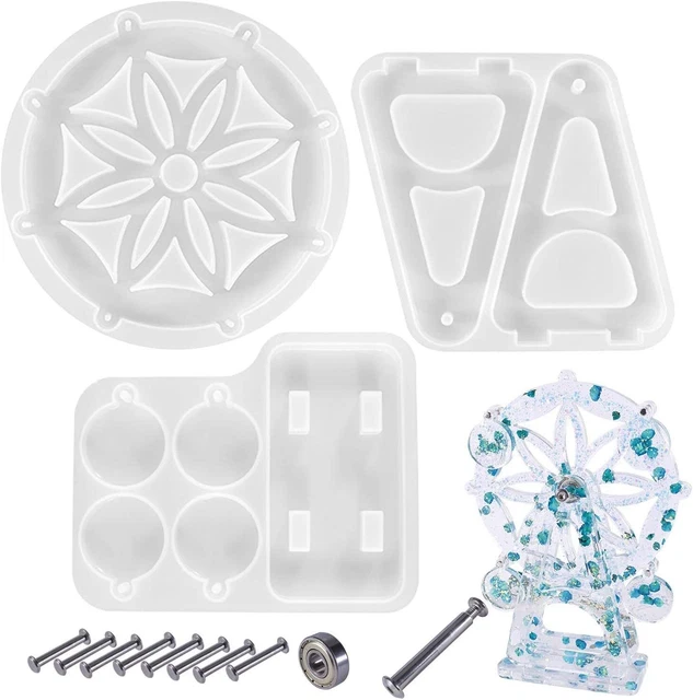 DIY Handmade Ferris Wheel Silicone Epoxy Casting Molds