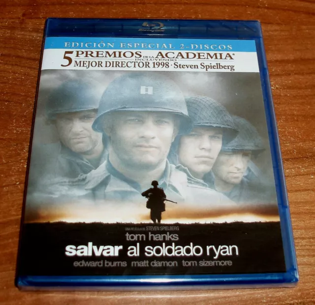 Sauver Al Soldat Ryan Ed. Spécial 2 Blu-Ray Neuf Scellé (Sans Ouvrir) R2