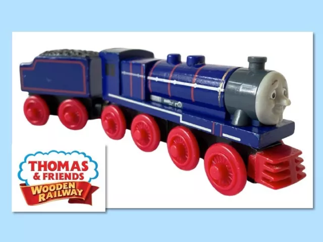 Thomas Tank Engine & Friends Wooden Railway Train HANK WITH TENDER