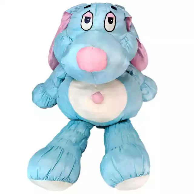 VINTAGE COMMONWEALTH JUMBO Love Blue Puppy Dog Puffalump 1980s