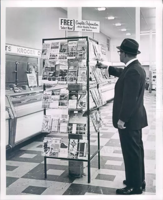 1963 Press Photo Cleveland OH Kroger Information Center - ner39647