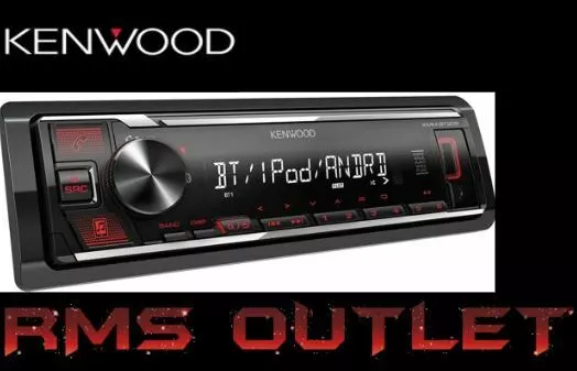 Kenwood KMM-BT205 Mechless Bluetooth Freisprecheinrichtung & Steuerung Stereo schnelle Lieferung