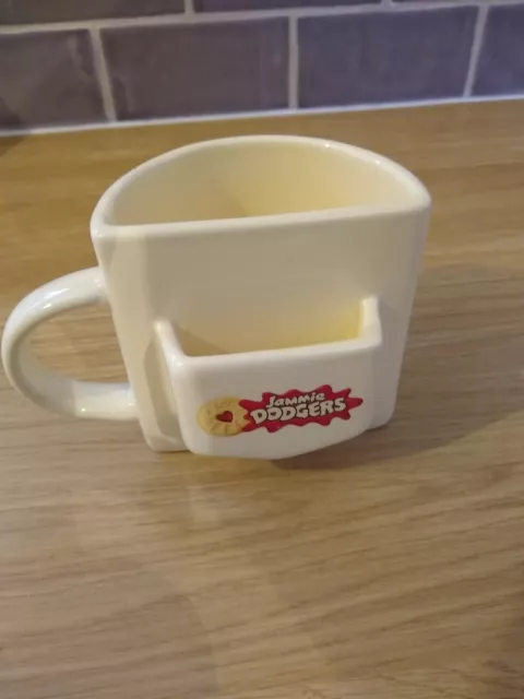 Jammy Dodger British Biscuit Coffee Mug by evannave