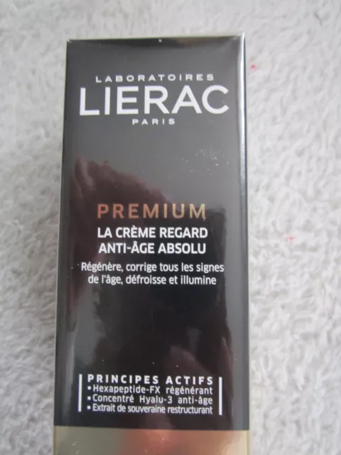 produit de beauté Lierac premium creme regard