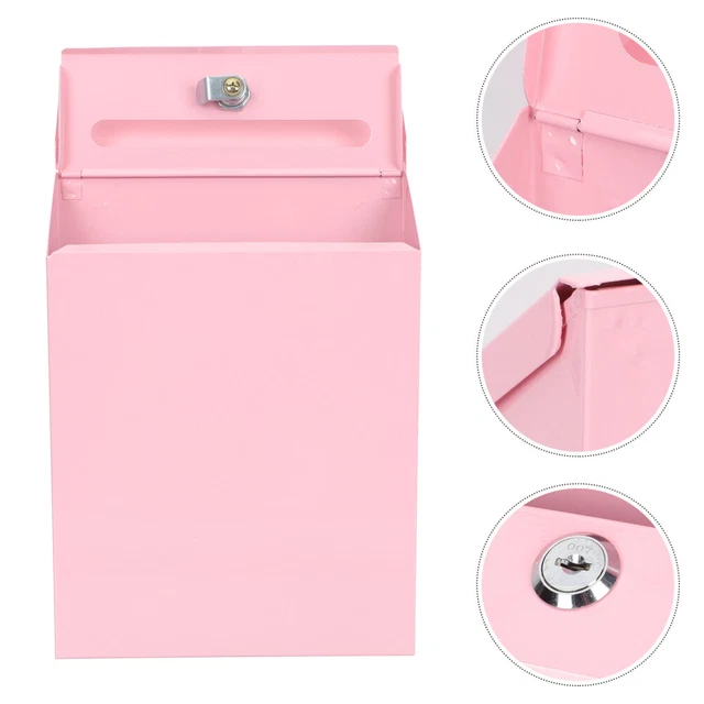 Key Drop Box Mailbox Lock Box Wall Mounted Mailboxes Suggestion Box