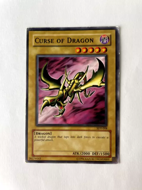 Carte Yu-Gi-Oh! (Konami) / Curse of Dragon / SDY-008 / 1996