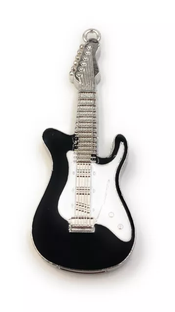 Guitarra Eléctrica Negro de Metal Instrumentos Funny USB Pegar Div Kapazitäten