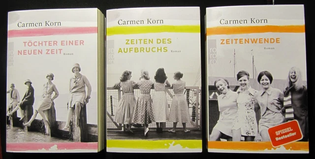 CARMEN KORN TRILOGIE TÖCHTER EINER NEUEN ZEIT, ZEITEN DES AUFBRUCHS