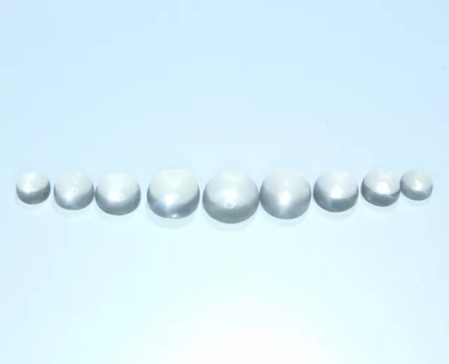Set di 9x cabochon quarzo rosa. 21,41ct, Regno Unito