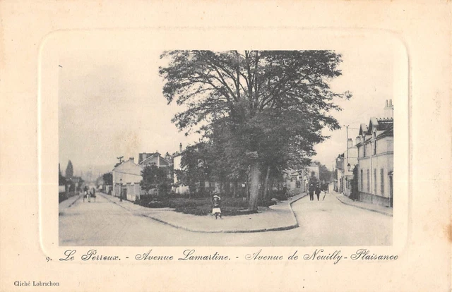 Cpa 94 Le Perreux / Avenue Lamartine / Avenue De Neuilly Plaisance